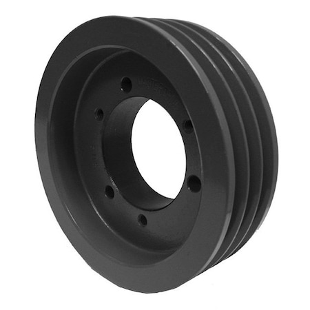 Bushing 3 Groove V-Belt Pulley 25 Inch OD